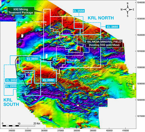 Aeromagnetic Image of Kainantu Region